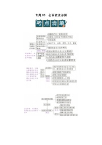 专题03 全面依法治国 2025-2026学年高中政治必修三高二上期末复习讲义