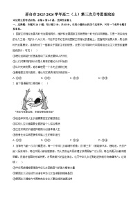 河北省邢台市2025-2026学年高二上学期第三次月考-政治试题（含答案）