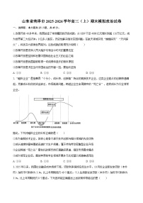 山东省菏泽市2025-2026学年高三（上）期末模拟政治试卷