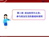 高中2 政治权利与义务:参与政治生活的基础图文课件ppt