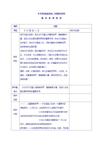 高中第一单元 文化与生活第二课 文化对人的影响1 感受文化影响教学设计