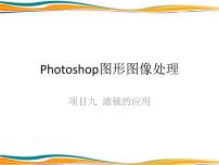 通用版photoshop图形图像处理项目教程项目九 滤镜的使用精品ppt课件