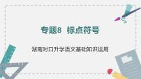 【专题复习】2024年中职高考 语文一轮复习 专题08-标点符号 知识点复习 课件