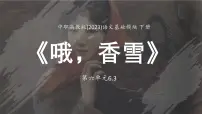 中职语文部编高教版(2023)基础模块 下册三 哦，香雪教学课件ppt