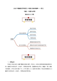 知识点02（讲义）：字音-2026年福建省中职学考语文一轮复习知识点清单