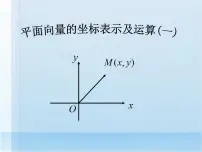 高中数学高教版(中职)基础模块下册7.2.3 共线向量的坐标表示课前预习ppt课件