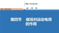 电工电子类主题六 磁场及其应用第四节 磁场对运动电荷的作用一等奖备课ppt课件