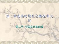 人教版中国历史 (全一册)第二节 中国文化的起源优秀课件ppt