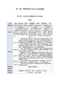 部编高教版(2023)职业道德与法治第7课 中国特色社会主义法治道路优质课第2课时教案及反思