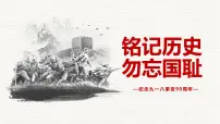 铭记历史，勿忘国耻——纪念九一八事变90周年爱国主义主题班会课件PPT