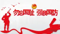 勿忘国耻，强我国防课件PPT