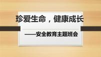 珍爱生命，健康成长  主题班会课件PPT