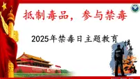 抵制毒品，参与禁毒 课件--2024-2025学年高二下学期禁毒日主题教育班会