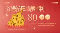 纪念抗日战争胜利80周年课件