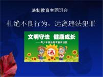 法制教育主题班会课件 (1)
