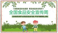 全国食品安全周主题班会课件