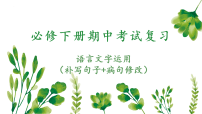 【期中复习】统编版必修下册2023-2024学年高一下册语文 专题06：语言文字运用（考点讲解）