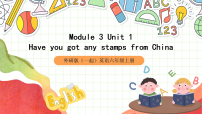 小学英语外研版 (一年级起点)六年级上册Unit 1 Have you got any stamps from China?精品ppt课件