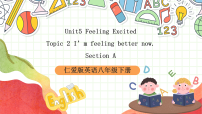 初中英语仁爱科普版（2024）八年级下册Topic 2 I’m feeling better now.完美版ppt课件