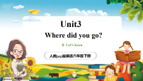 小学英语人教版PEP（2024）六年级下册Unit 3 Where did you go? Part B精品课件ppt