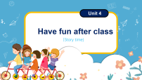 小学英语译林版（三起）（2024）三年级下册（2024）Unit 4 Have fun after class多媒体教学课件ppt