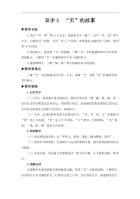 统编版（2024）二年级下册贝的故事第一课时教案