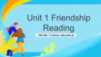 初中英语沪教牛津版（2024）七年级上册（2024）Reading公开课课件ppt