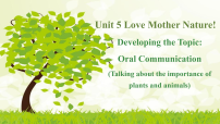 初中英语仁爱科普版（2024）七年级上册（2024）Unit 5 Love Mother  Nature!精品ppt课件