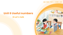 小学人教版PEP（2024）Unit 6 Useful numbers Part B多媒体教学ppt课件