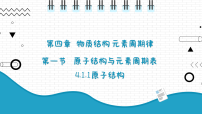 高中化学人教版 (2019)必修 第一册原子结构与元素周期表课前预习课件ppt