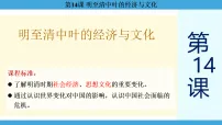 高中历史人教统编版(必修)中外历史纲要(上)明至清中叶的经济与文化图文ppt课件