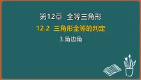 初中数学华东师大版（2024）八年级上册（2024）3. 角边角教学演示课件ppt