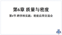 初中物理跨学科实践：密度应用交流会背景图课件ppt