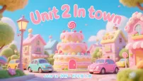 小学英语外研版join in（2024）四年级上册（2024）Unit 2 In town评课课件ppt