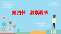 初中生物人教版（2024）八年级上册（2024）第四节 激素调节教学课件ppt