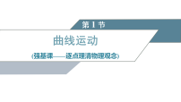 高中物理人教版 (2019)必修 第二册曲线运动说课课件ppt