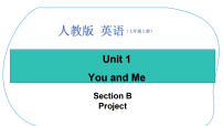 人教版（2024）七年级上册（2024）Unit 1 Hello! Section B图文课件ppt
