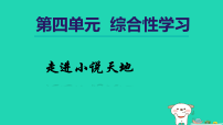 人教部编版（2024）九年级上册走进小说天地授课课件ppt