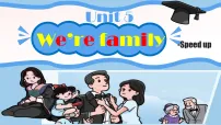 外研版（三起）2024三年级上册（2024）Unit 5 We're family教案配套ppt课件