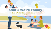 人教版（2024）七年级上册（2024）Unit 2 We're Family! Section A教课内容课件ppt