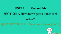 人教版（2024）七年级上册（2024）Unit 1 You and Me Section A教学ppt课件