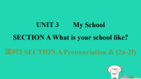 初中英语人教版（2024）七年级上册（2024）Unit 3 My School Section A多媒体教学课件ppt