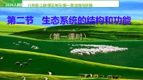 初中生物人教版（2024）八年级上册（2024）第五单元 生物与环境第一章 生态系统第二节 生态系统的结构和功能教课内容课件ppt