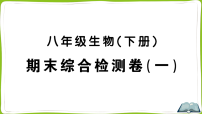 期末综合检测卷（一）（复习课件 含答案）-2025-2026学年人教版生物八年级下册