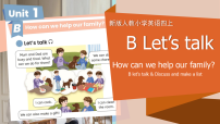 英语人教版PEP（2024）Part B说课ppt课件