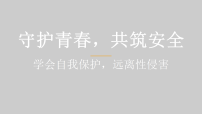 守护青春，共筑安全 课件--2025-2026学年高二上学期防性侵主题班会