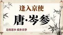 初中语文逢入京使教学课件ppt