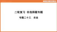 专题二十三 农业-2026年统广东中考地理复习课件资料
