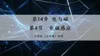 沪科版（五四制）(2024)九年级下册（2024）第4节 电磁感应作业课件ppt