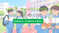 冀教版（2024）七年级下册（2024）Lesson 2 A visit to a farm课前预习ppt课件